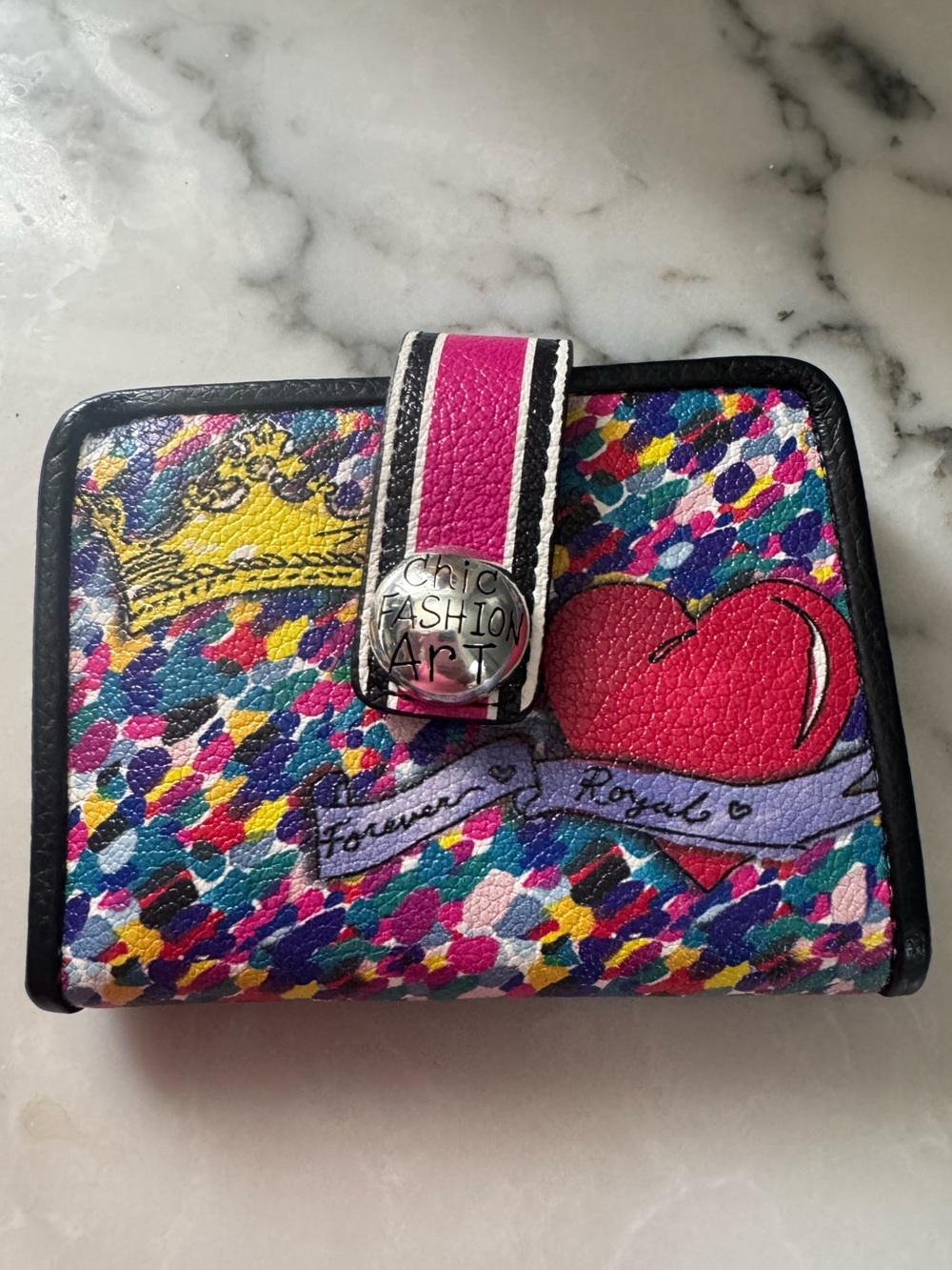 Brighton fashionista small wallet tom Clancy art